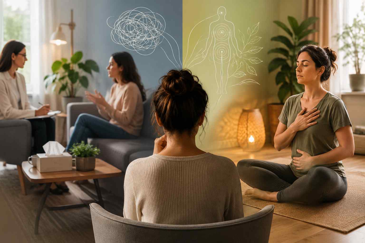 Somatic Therapy vs Traditional Talk Therapy